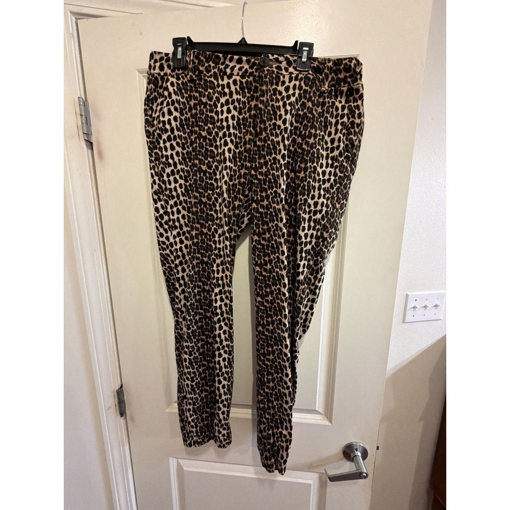 Like an angel Women's Leopard Print Casual Pants Size XL‎